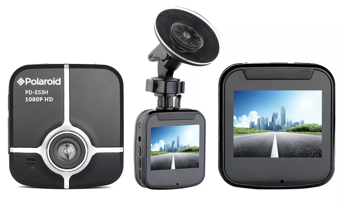 Polaroid PD-E53H 1080p Full HD DashCam with 16GB SD Card - Primary Image