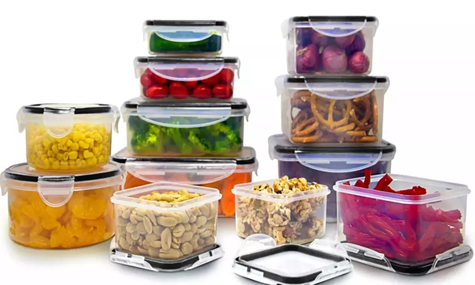 Food Storage Containers Set (12- or 24-Piece) - Primary Image