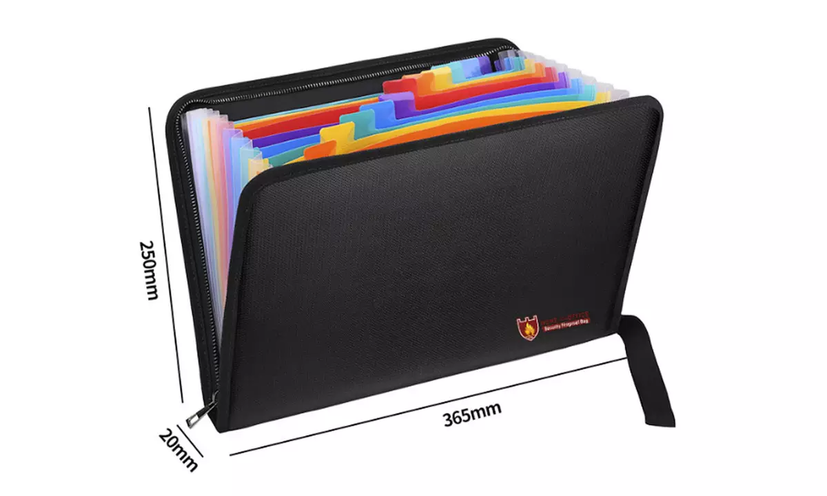 1x oder 2x Feuerfeste Dokumententasche