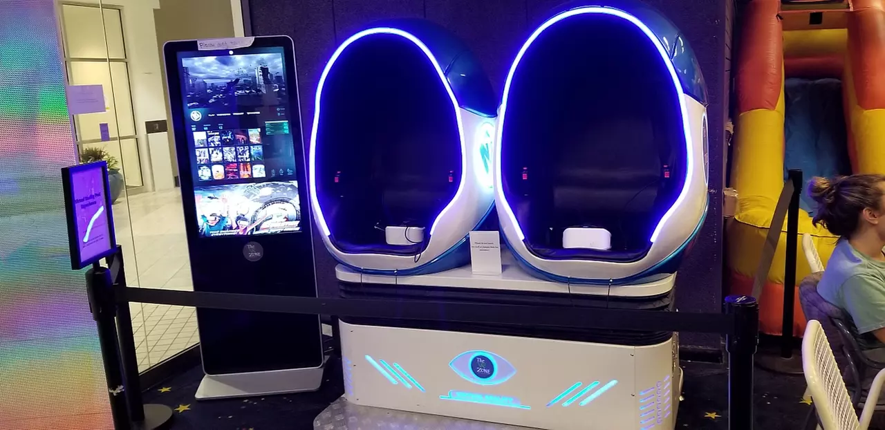 Two VR Pod Experiences for One or Two People at The VR Zone (Up to 39% Off) - Primary Image
