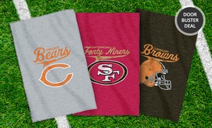 NFL Sweatshirt Throw Blankets