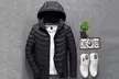 Men's Winter Hooded Coat with Smart Heating System - Second Medium