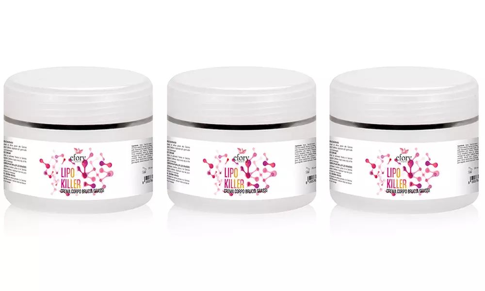 1, 2 o 3 creme corpo Lipo Killer brucia grassi con Garcinia Cambogia e Micropatch Caffeine - Image 3