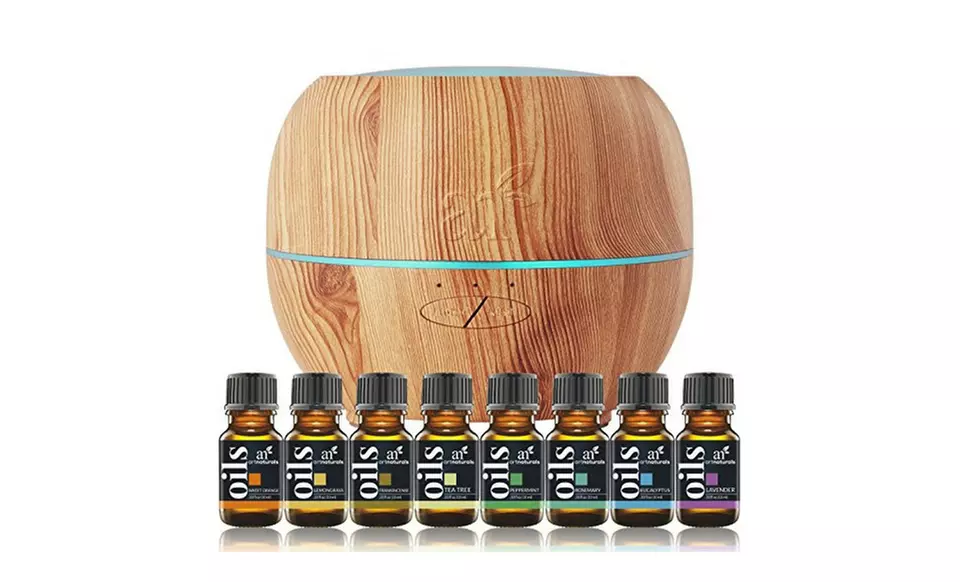Art Naturals Diffuser and 8-Pack Oil Gift Set   - Primary Image