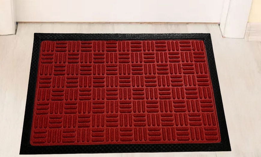 Image 3: Supreme Non-slip Entrance Door Mat