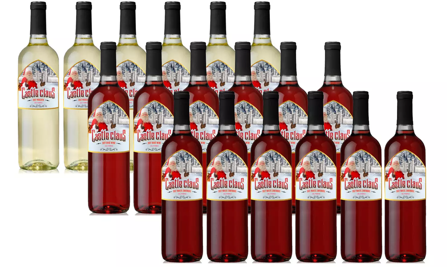 Castle Claus Holiday Wines (12-Pack). Shipping Included. - Primary Image