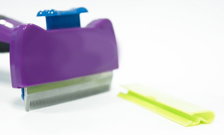 Image 3: Cat Hair Deshedding Tool