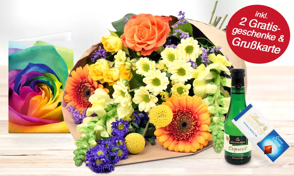 Sommerlicher Blumenstrauß nach Wahl