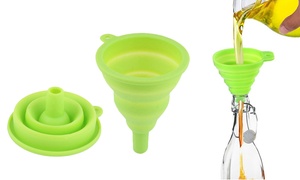 Collapsible Silicone Funnel