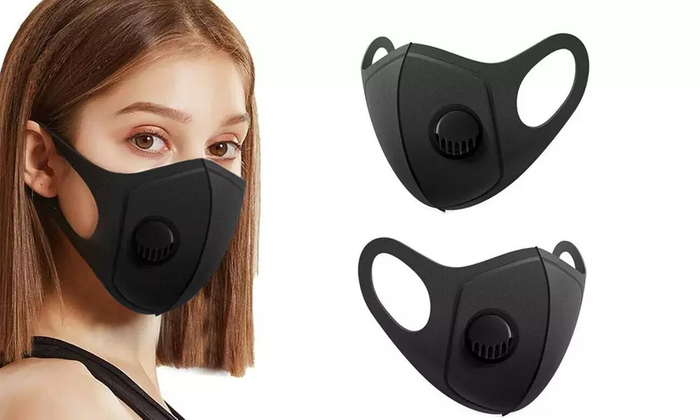 Pack of Two or Four Air Flow Filter Masks - Primary Image