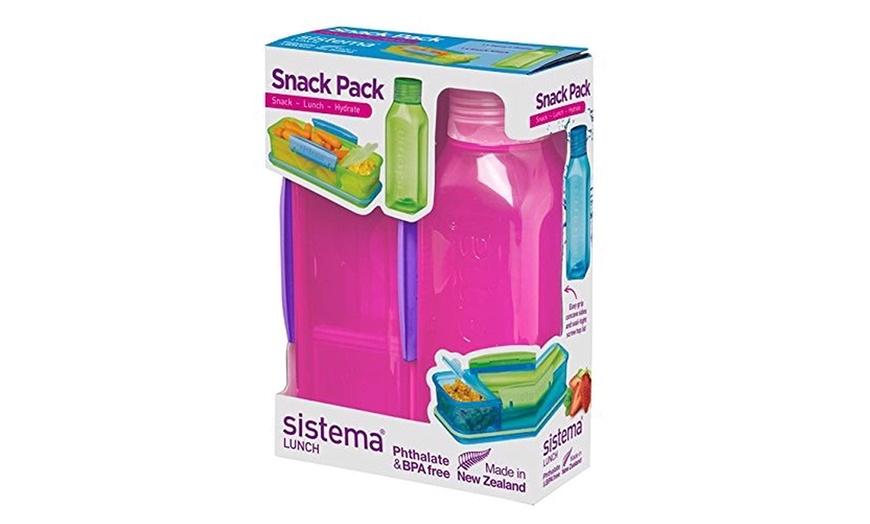 Image 3: Sistema Lunch Box and Bottle Set