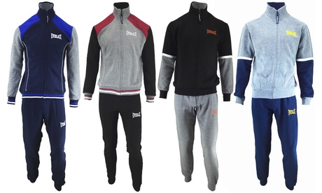 Tuta da uomo Everlast in cotone felpato disponibile in 2 modelli, 5 taglie e colori