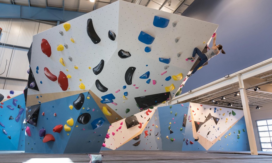 Image 3: Premium Access to 12,000 Sq. Ft. of Climbing, Fitness, Yoga, & More