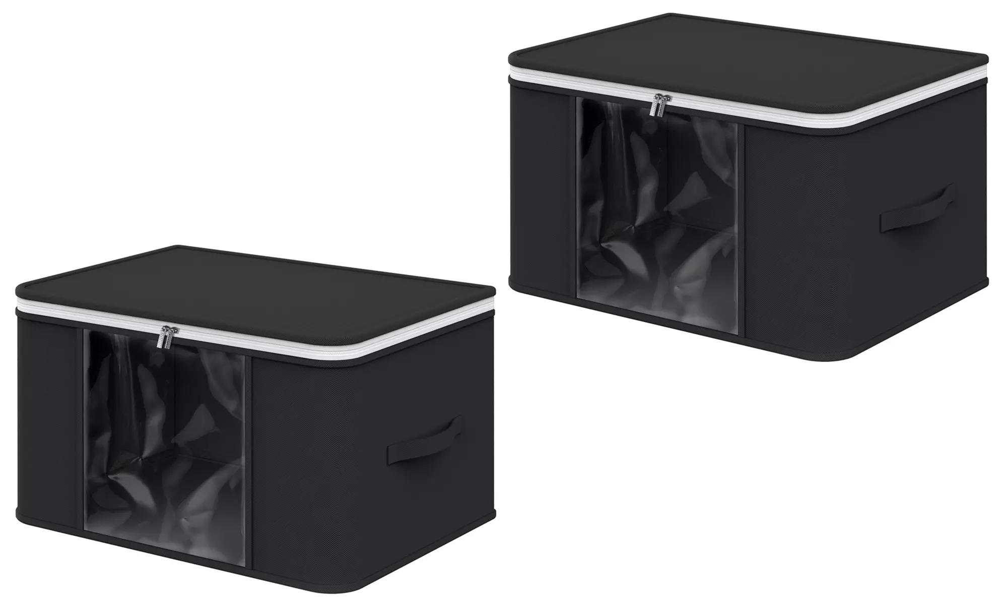 Vinsani Pack of Two Zipped Storage Bags