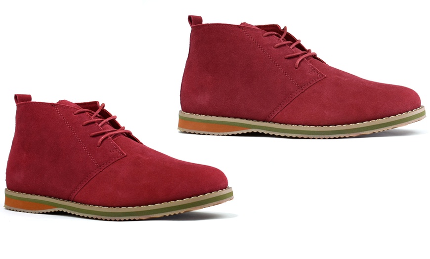 Image 20: Men's Suede Desert Boots