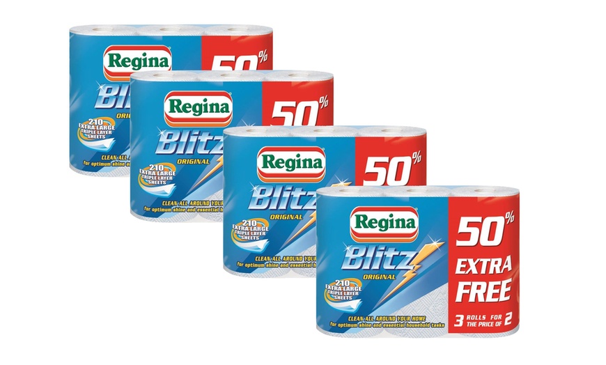 Image 6: Up to 24 Rolls of Regina Extra-Large Blitz Kitchen Towels