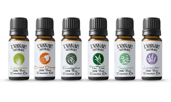 Pure 100% Therapeutic-Grade Essential Oil Set (6- And 12-Piece) | Groupon