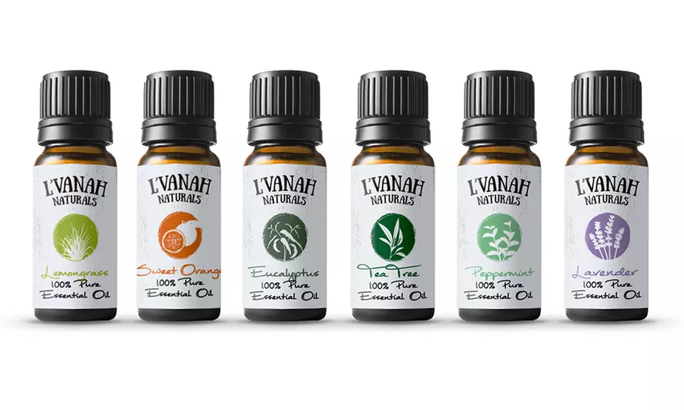 Pure 100% Therapeutic-Grade Essential Oil Set (6- and 12-Piece) - Primary Image