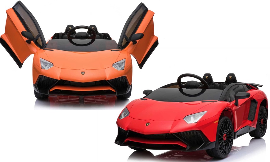 Image 1: Lamborghini Aventador SV Toy Car