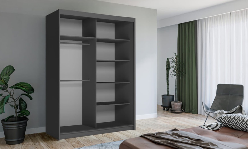 Image 2: Sliding Door Chicago Wardrobe Range