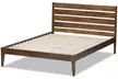 Baxton Studio Elmdon Slatted Headboard Platform Bed - Image 5