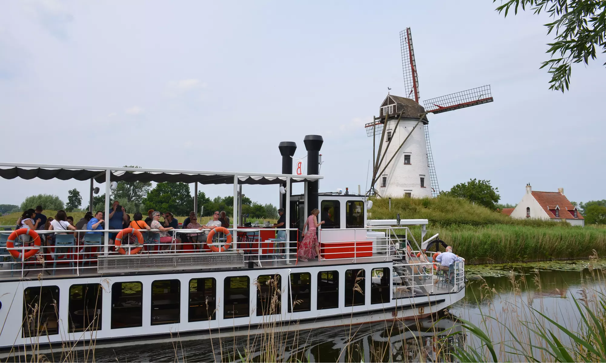 Ga mee op avontuur: retourticket voor boottocht vanuit Brugge of Damme