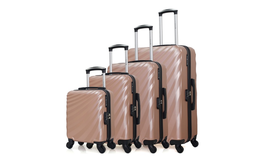 Image 9: Ensemble de 4 valises à roulettes