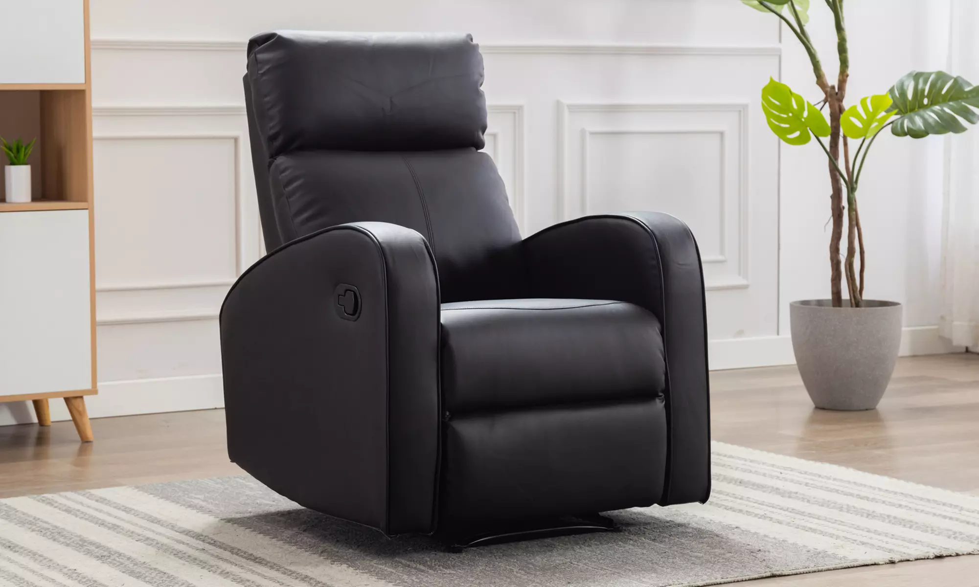 Living Room Fabric/Leather Recliner Armchair Sofa Selection - Primary Image
