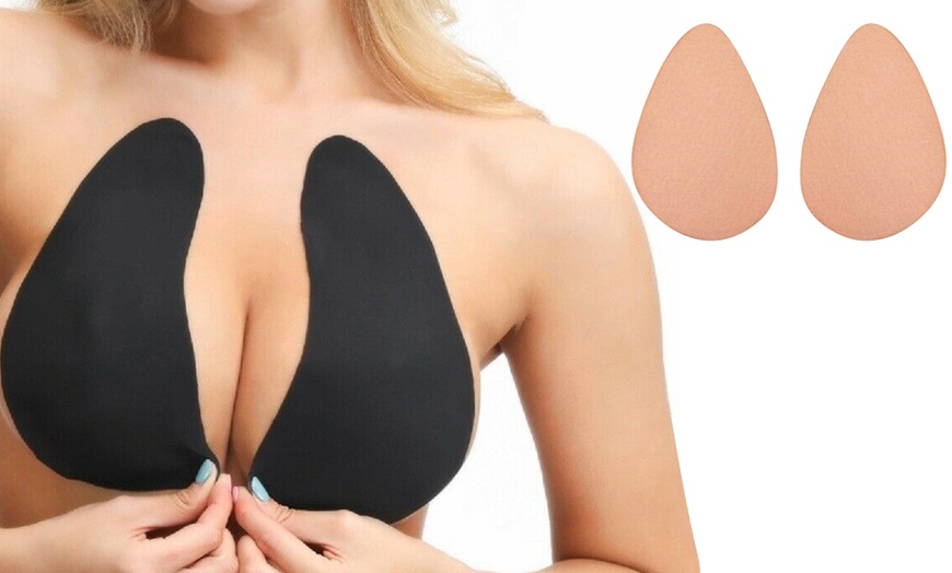 Image 1: Dog Ear Breast Lifting Bra