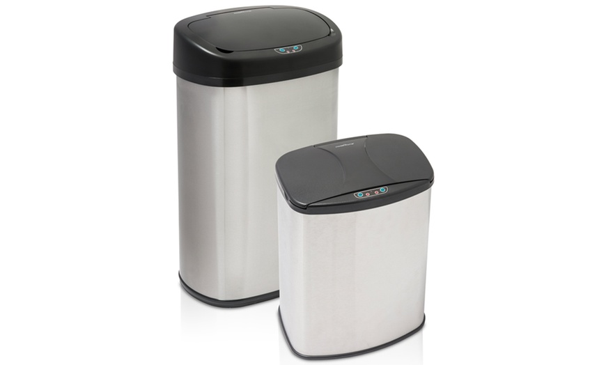 Up To 37 Off On Touch Free Trash Can Set Groupon Goods   C870x524 