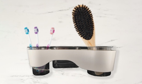 1 o 2 mensole adesive da muro multifunzione