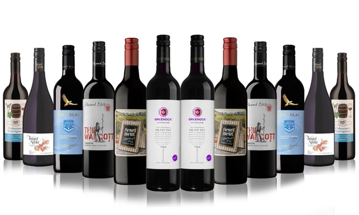 12 Premium Red Wines Mixed