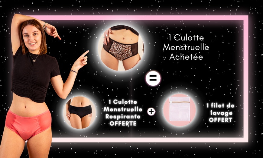 Image 2: Culotte menstruelle avec Mademoiselle Culotte