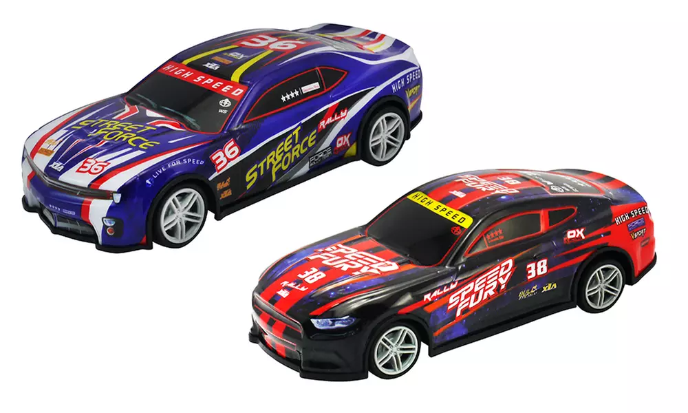 2er-Set Furious Warriors RC Modellauto mit Fernbedienung - Primary Image