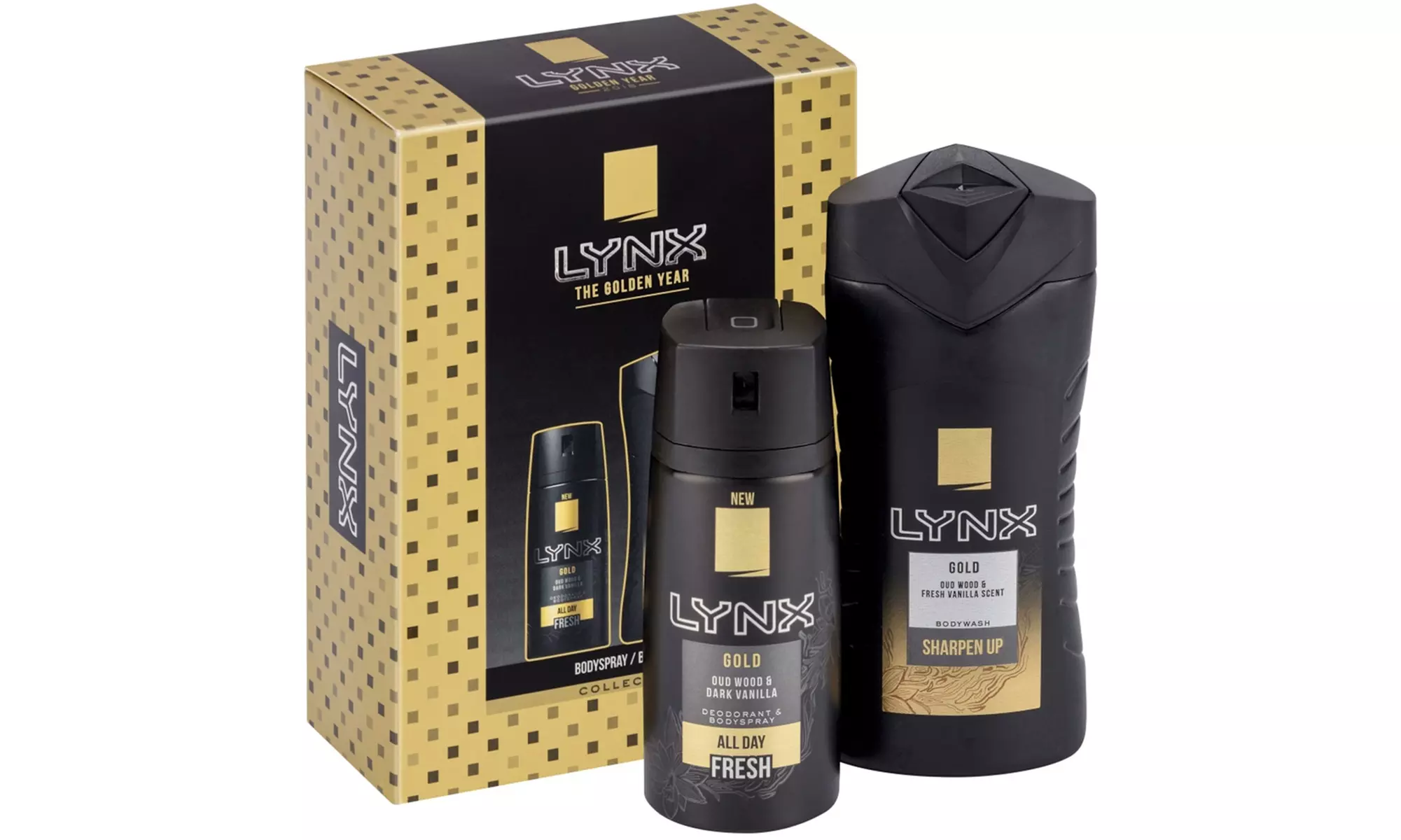 1, 2, 3 ou 4 coffrets cadeau Lynx Gold Duo - Primary Image