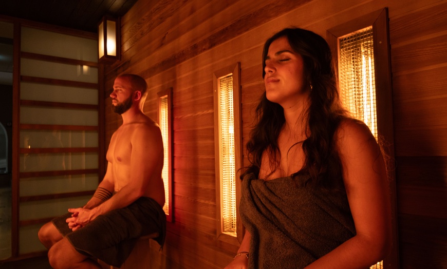 Image 1: Ervaar wellness bij het Bronsbergenmeer met diverse sauna's