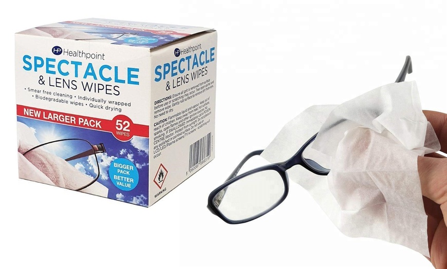 Image 1: HP Spectacle and Lens Wipes