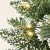 Image 10: Prelit Small Christmas Tree, Snow Flocked Tabletop Xmas Tree