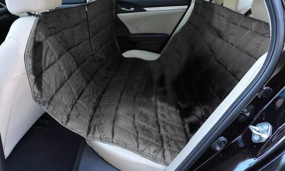 Easy-Install Water-Repellent Hammock Car Seat Protector - Primary Image