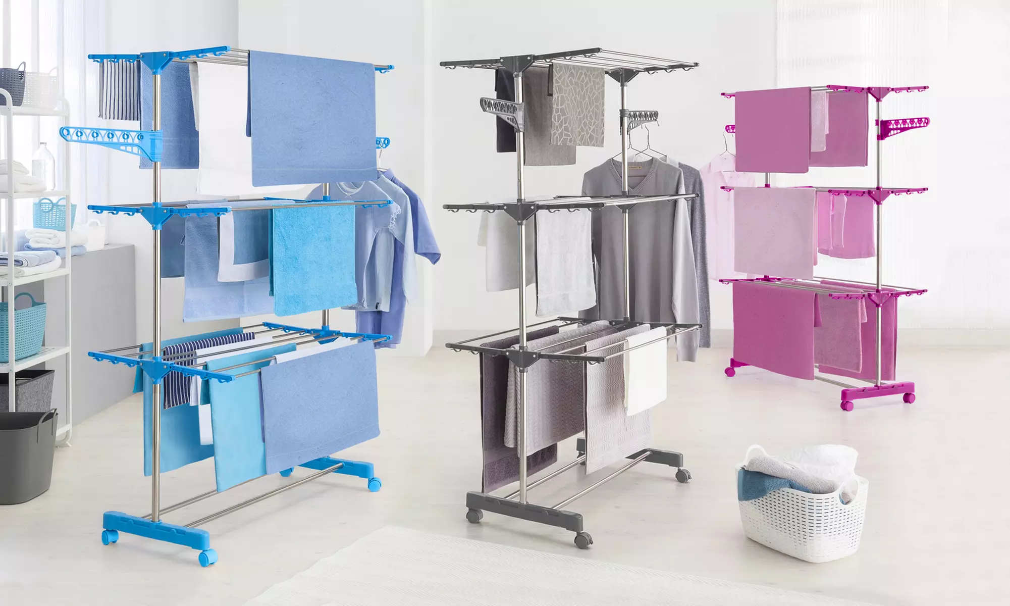 Séchoir Rainbow 22 mètres d'étendages - Primary Image