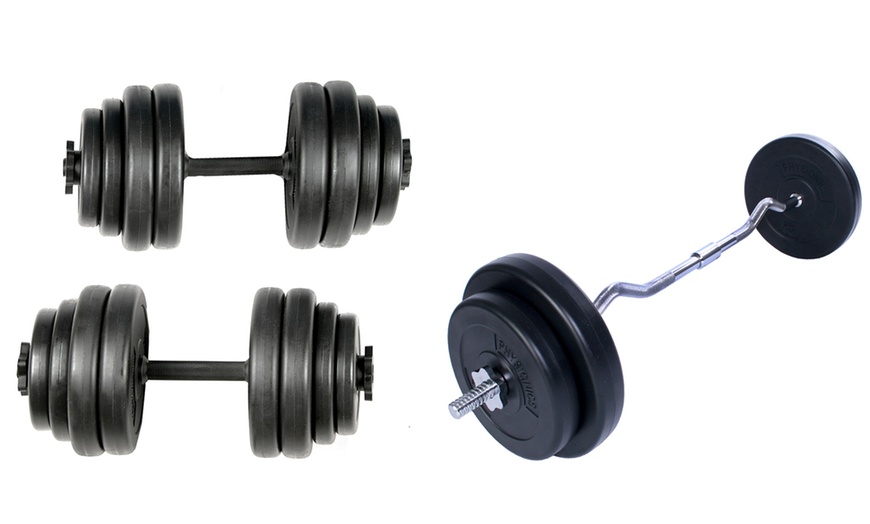 Image 2: 30kg Dumbbell Set