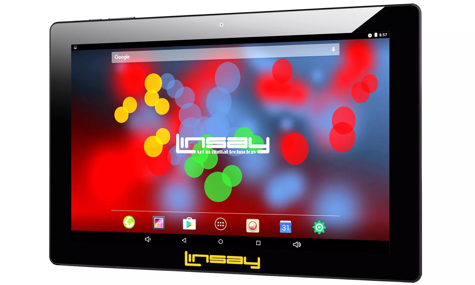 LINSAY 10.1" Android 16GB Quad-Core Processor with 2GB RAM - Second Medium