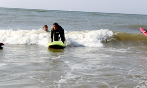 Hele dag surfen + les + materiaal