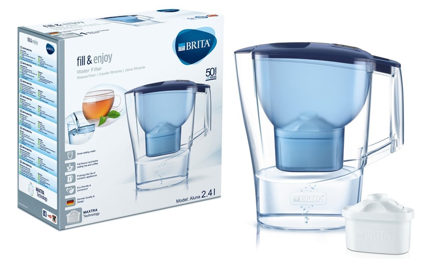 Image 1: Brita Water Jug with Cartridge