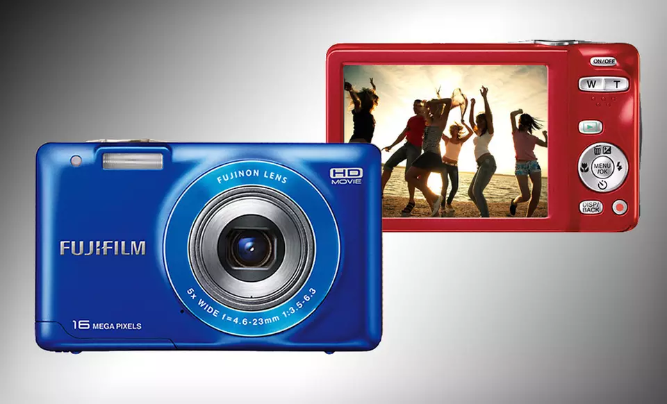 $69.99 for a Fujifilm FinePix 16-Megapixel Camera in Blue or Red (Up to $179.99 List Price). Free Shipping and Returns. - Primary Image