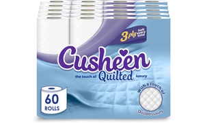 Cusheen Toilet Paper 60 Rolls