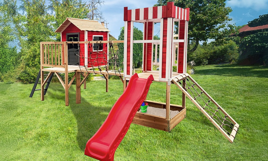 Image 6: Home Deluxe Spielpark „Wunderland“ optional mit Schaukel
