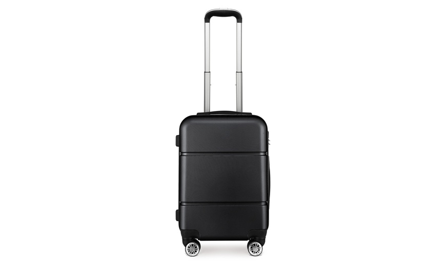 Image 4: ABS Hard Shell Cabin Suitcase