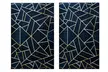 Black & Gold Graphic Rug - Image 4