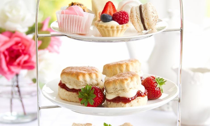 Image 1: Afternoon Tea or Festive Afternoon Tea w/ Optional Prosecco for 2 or 4